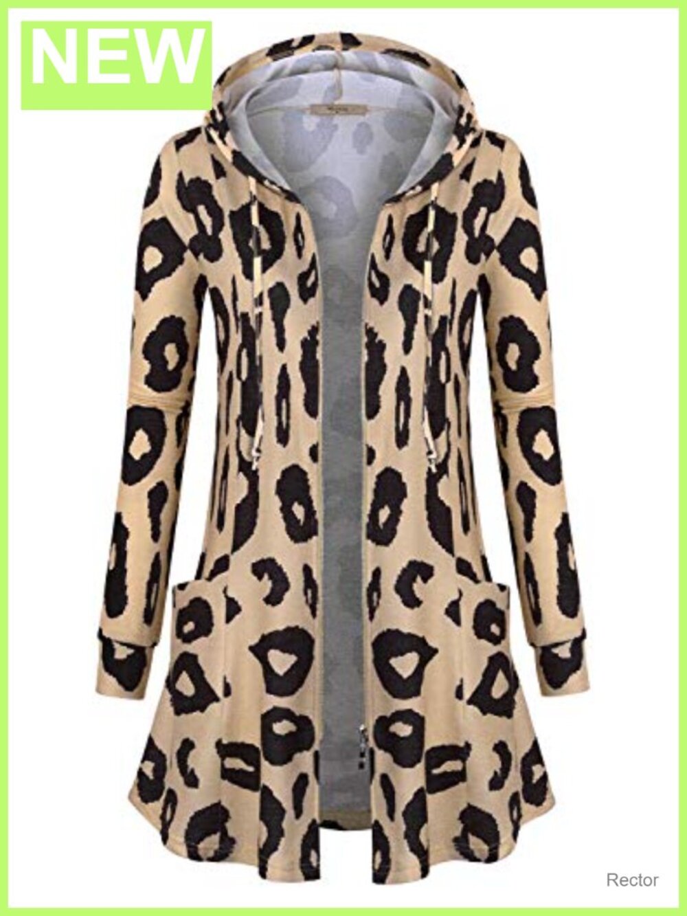 Womens Zip Up Long Hoodie Jacket Lightweight Tunic Sweatshirt Cardigan